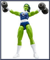 She-Hulk from Marvel Legends - Vintage - Fantastic Four manufactured by Hasbro [Loose]