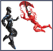 Spider-Man vs Carnage (VHS) from Marvel Legends - Vintage - Spider-Man manufactured by Hasbro [Loose]