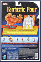 Thing from Marvel Legends - Vintage - Fantastic Four manufactured by Hasbro [Back]