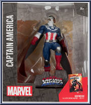 Captain America (All-New Captain America #1) from Marvel - Posed Figures manufactured by McFarlane [Front]