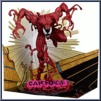 Carnage (The Amazing Spider-Man #362) from Marvel - Posed Figures manufactured by McFarlane [Loose]