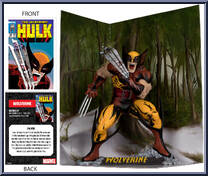Wolverine (The Incredible Hulk #340) from Marvel - Posed Figures manufactured by McFarlane [Loose]