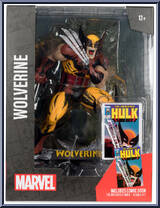 Wolverine (The Incredible Hulk #340) from Marvel - Posed Figures manufactured by McFarlane [Front]