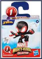 Miles Morales from Marvel Mighty-Verse - Series 1 manufactured by Hasbro [Front]