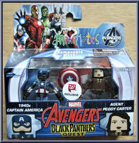 1940s Captain America / Agent Peggy Carter Action Figure