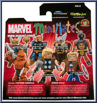 Captain America (Civil War) / Arnim Zola from Marvel Minimates - Wave 42 manufactured by Diamond Select [Back]