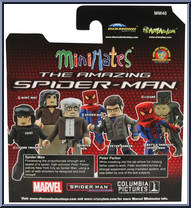 Spider-Man (Battle Damaged) / Lizard from Marvel Minimates - Wave 46 - Amazing Spider-Man manufactured by Diamond Select [Back]
