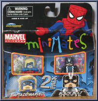 Captain Marvel / Black Bolt from Marvel Minimates - Wave 31 manufactured by Diamond Select [Front]