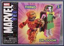 Dr. Doom / Thing from Marvel Minimates - Target 2-Packs manufactured by Diamond Select [Front]