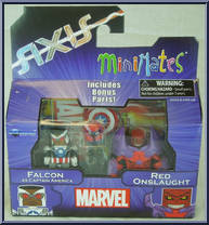 Falcon as Captain America / Red Onslaught Action Figure