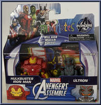 Hulkbuster Iron Man / Ultron from Marvel Minimates - Walgreens - Wave  1.5 manufactured by Diamond Select [Front]