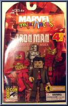 Iron Man Through the Ages Box Set from Marvel Minimates - Exclusives manufactured by Diamond Select [Front]