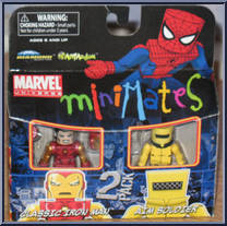 Iron Man (Classic) / AIM Soldier from Marvel Minimates - Wave 25 manufactured by Diamond Select [Front]