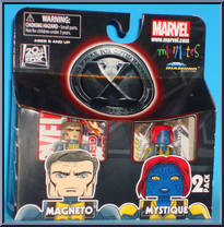 Magneto / Mystique from Marvel Minimates - Toys R Us 2-Packs - X-Men: First Class manufactured by Diamond Select [Front]