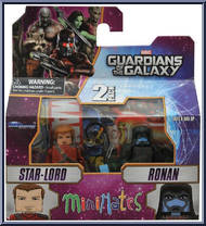 Star-Lord / Ronan from Marvel Minimates - Wave 57 - Guardians of the Galaxy Movie manufactured by Diamond Select [Front]