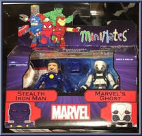 Stealth Iron Man / Ghost from Marvel Minimates - Wave 80 manufactured by Diamond Select [Front]