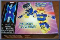 Ultimate Cyclops / Wolverine from Marvel Minimates - Target / Wal-Mart 2-Packs manufactured by Diamond Select [Front]