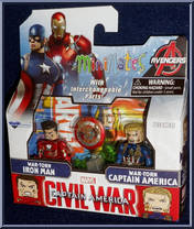 War-Torn Iron Man / War-Torn Captain America Action Figure