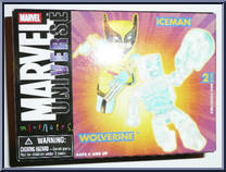 Wolverine (Classic) / Iceman (Blue) Action Figure