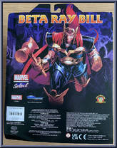 Beta Ray Bill from Marvel Select - Basic Series manufactured by Diamond Select [Back]