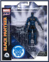Black Panther (Comic Colors) from Marvel Select - Exclusives - Disney Store manufactured by Diamond Select [Front]