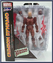 Crimson Dynamo from Marvel Select - Basic Series manufactured by Diamond Select [Front]