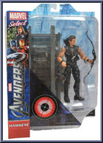 Hawkeye from Marvel Select - Avengers Movie manufactured by Diamond Select [Front]