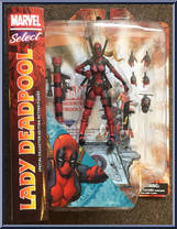 Lady Deadpool from Marvel Select - Basic Series manufactured by Diamond Select [Front]