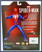 Spider-Man (GamerVerse Playstation 4)  from Marvel Select - Basic Series manufactured by Diamond Select [Back]