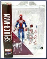 Spider-Man (GamerVerse Playstation 4)  from Marvel Select - Basic Series manufactured by Diamond Select [Front]