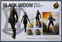 Black Widow (Tamashii Effect Explosion) from Marvel - S.H. Figuarts - Avengers Infinity War manufactured by Bandai [Back]