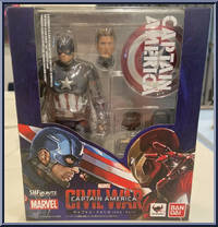Captain America from Marvel - S.H. Figuarts - Captain America Civil War manufactured by Bandai [Front]