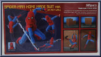 Spider-Man (Home Made Suit) (Tamashii Optoin Act Wall) from Marvel - S.H. Figuarts - Spider-Man Homecoming manufactured by Bandai [Back]