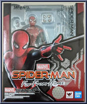 Spider-Man (Upgraded Suit) from Marvel - S.H. Figuarts - Spider-Man Far From Home manufactured by Bandai [Front]