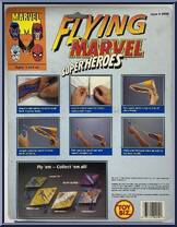 Wolverine from Marvel - Super Heroes - Flying Planes manufactured by Toy Biz [Back]