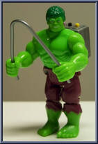 Hulk from Marvel - Super Heroes - Electronic "Talks" manufactured by Toy Biz [Loose]