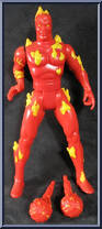 Human Torch (Fireball Flinging Action) Action Figure