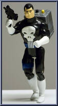 Punisher from Marvel - Super Heroes - Electronic "Talks" manufactured by Toy Biz [Loose]