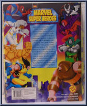 Spider-Man / Lizard from Marvel - Super Heroes - 10" 2-Packs manufactured by Toy Biz [Back]