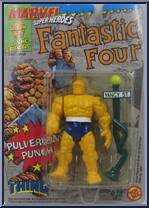 Thing (Pulverizing Punch!) from Marvel - Super Heroes - Series 3 manufactured by Toy Biz [Front]
