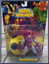 Wizard from Marvel - Super Heroes - Series 6 manufactured by Toy Biz [Front]