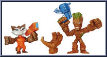 Groot vs. Rocket Raccoon Action Figure