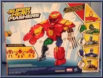 Iron Man (Hulkbuster Gear) from Marvel Super Hero Mashers - Feature Figures manufactured by Hasbro [Back]