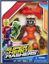 Rocket Raccoon from Marvel Super Hero Mashers - Basic Series manufactured by Hasbro [Front]