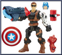 Winter Soldier from Marvel Super Hero Mashers - Deluxe manufactured by Hasbro [Loose]