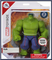 Hulk from Marvel Toybox - Basic Series manufactured by Disney [Front]