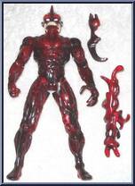 Carnage from Marvel Universe - Super Naturals manufactured by Toy Biz [Loose]