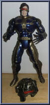 Cyclops (Cyber Armor) from Marvel Universe - 10" Scale - Series 13 manufactured by Toy Biz [Loose]