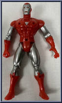 Iron Man (Hologram Armor) from Marvel Universe - 5" Scale - Series 12 manufactured by Toy Biz [Loose]