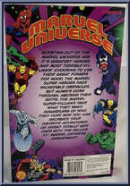 Kraven (Jungle Hunter) from Marvel Universe - Savage Force manufactured by Toy Biz [Back]